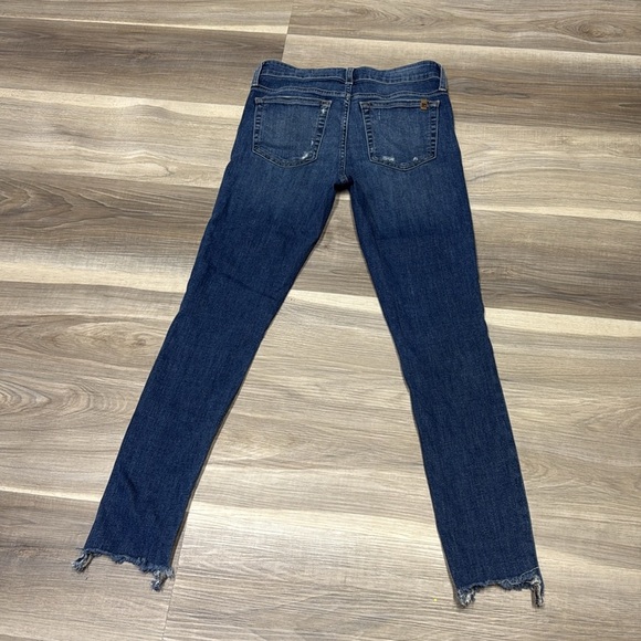 Joe's Jeans Blue Skinny ankle Distressed Denim size 25 - Picture 9 of 11
